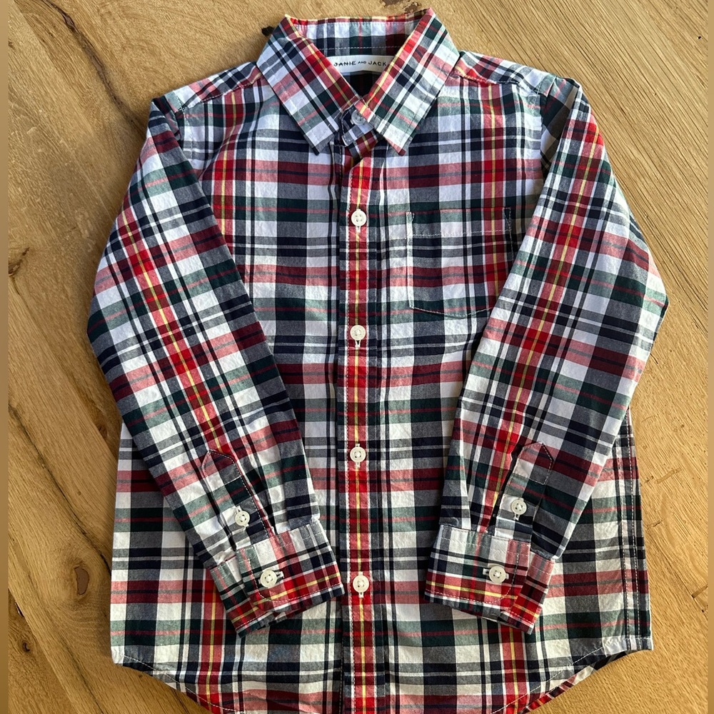 Janie & Jack Button Up